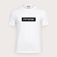 Fit4Fire Rescue T-Shirt „Pulse“ – Herren · Weiß / Schwarz