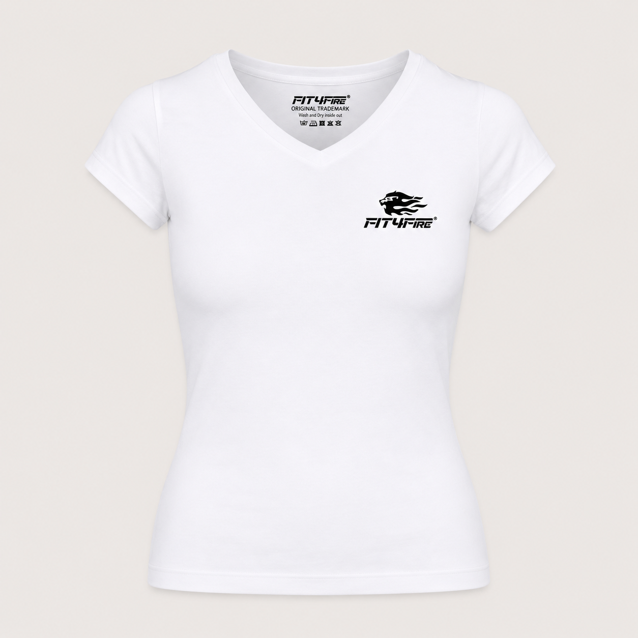 T-Shirt V-Neck Lion