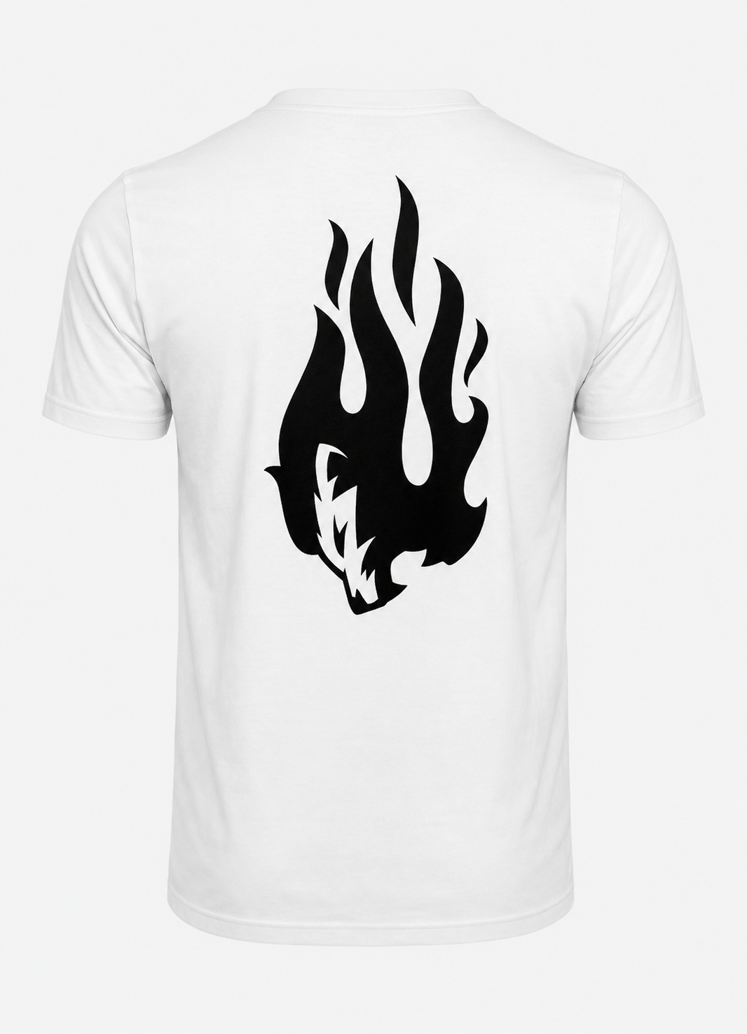 Fit4Fire Performance T-Shirt „Flame“ – Herren · Weiß