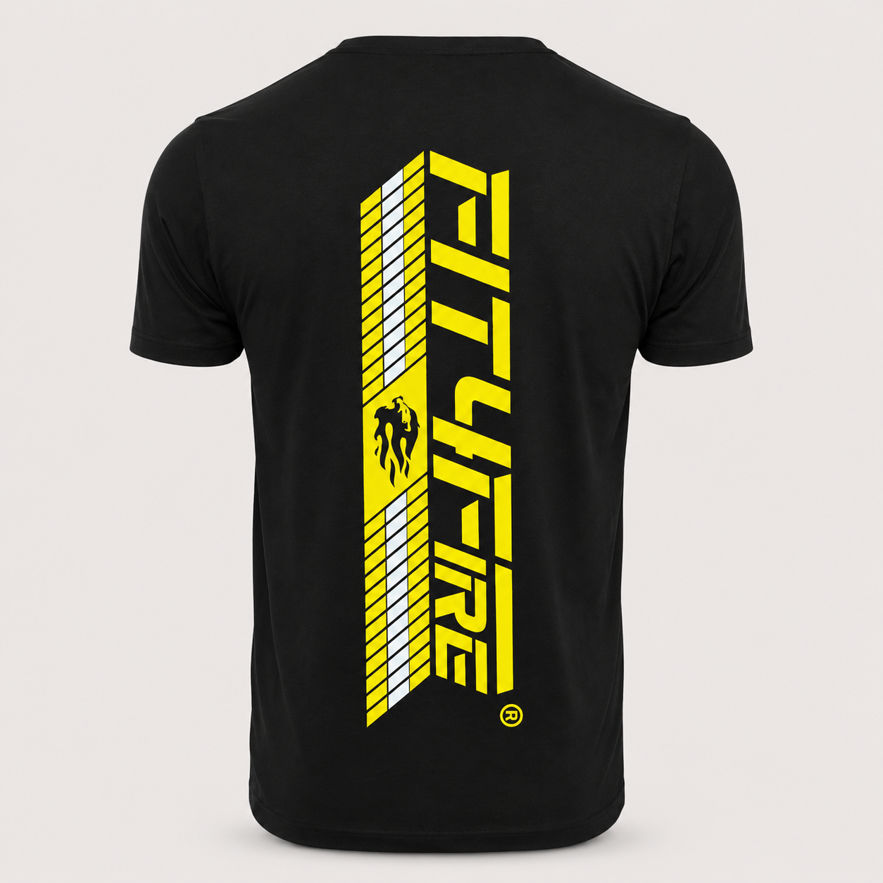 Fit4Fire Statement T-Shirt „Blackout“ – Herren · Schwarz