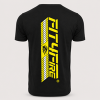 Fit4Fire Statement T-Shirt „Blackout“ – Herren · Schwarz