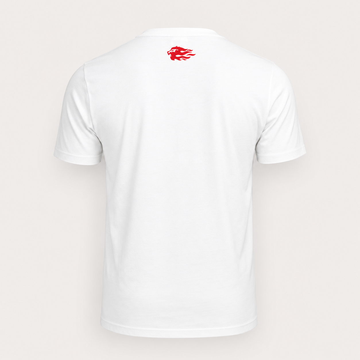 Fit4Fire Rescue T-Shirt „Pulse“ – Herren · Weiß / Rot