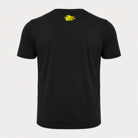 Fit4Fire Rescue T-Shirt „Pulse“ – Herren · Schwarz / Gelb