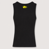 Fit4Fire Athletics Tank „Flame“ – Herren · Schwarz