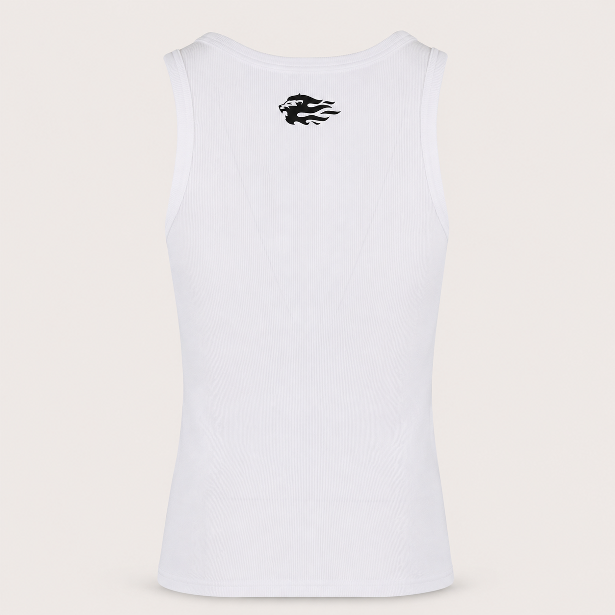 Fit4Fire Athletics Tank „Flame“ – Herren · Weiß