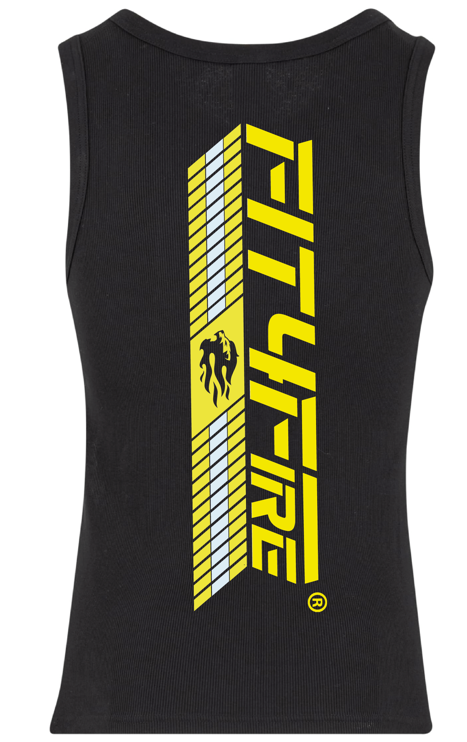Fit4Fire Athletics Tank „Blackout“ – Herren · Schwarz