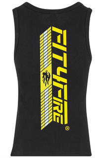 Fit4Fire Athletics Tank „Blackout“ – Herren · Schwarz