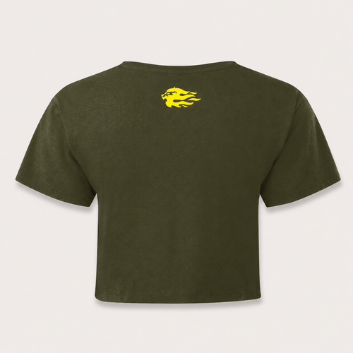 Crop Shirt – Lion