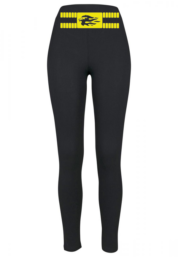 Leggings Yellow Stripes