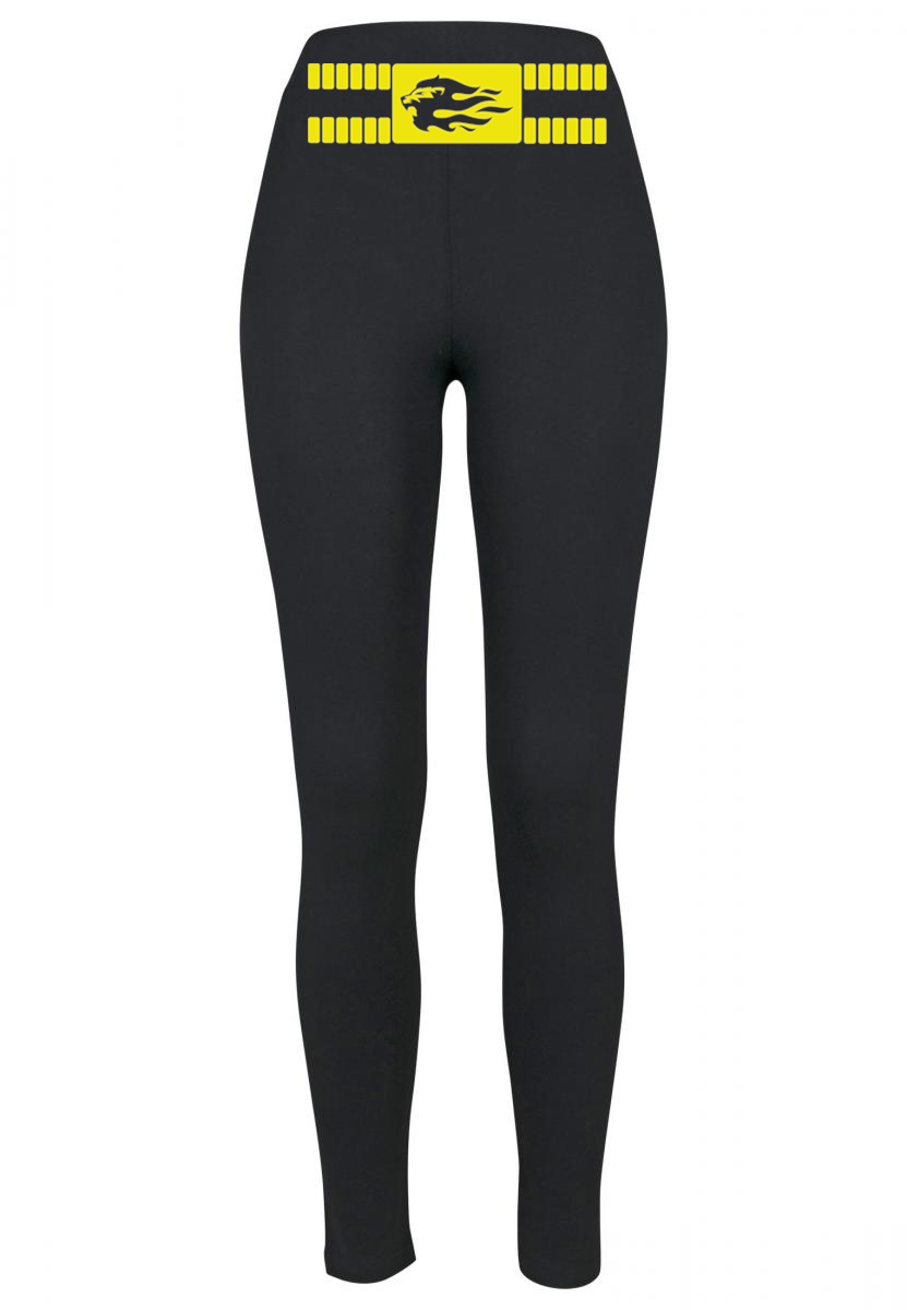 Leggings Yellow Stripes